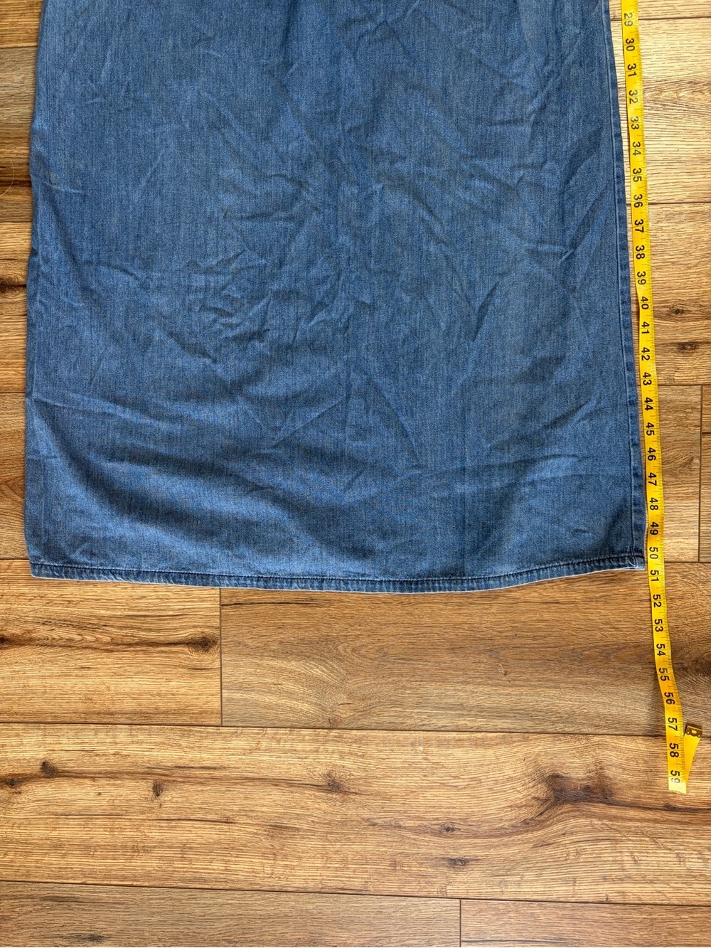 vintage Faded Glory Cottagecore grandmacore boho retro denim dress - Picture 3 of 10